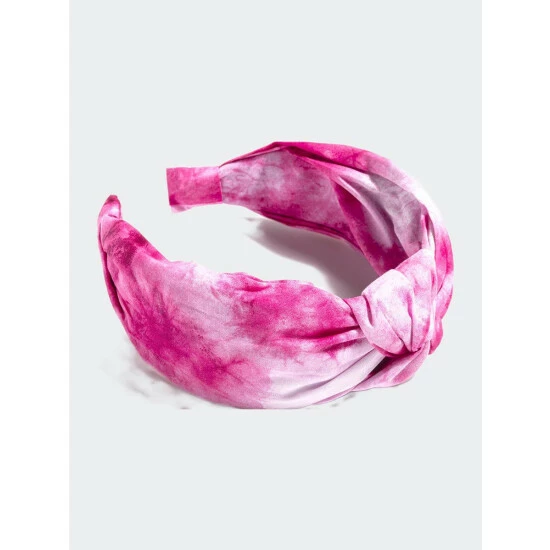 Shiraleah Knotted Tie Dye Headband Hair Pink Shiraleah Knotted Tie Dye Headband Hair Pink -Shiraleah Shop unnamed file 85