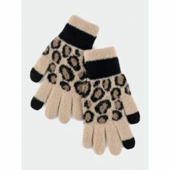 Shiraleah Laura Touchscreen Gloves Accessories Tan