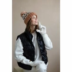 Shiraleah Wisconsin Hat Hats & Scarves Toast