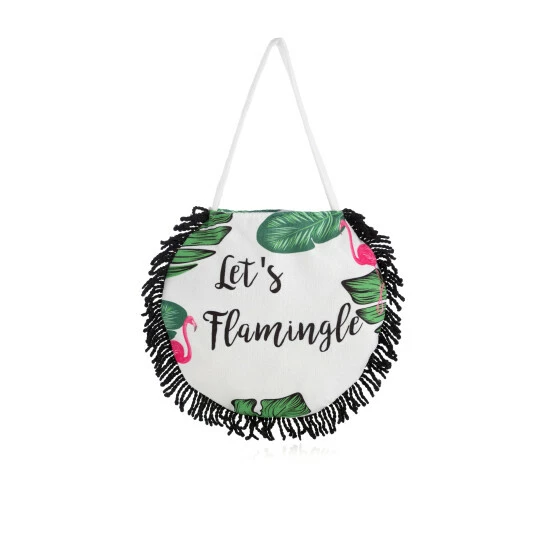 Shiraleah Let's Flamingle Round Beach Towel With Bag Travel Multi Shiraleah Let's Flamingle Round Beach Towel With Bag Travel Multi -Shiraleah Shop unnamed file 886