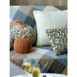Shiraleah Large Sherpa Pumpkin Pillow Decorative Pillows Brown -Shiraleah Shop unnamed file 891