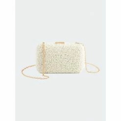 Shiraleah Jayden Minaudiere - Ivory Handbags