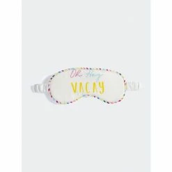 Shiraleah Oh Hey Vacay Eye Mask, Ivory Sleep Accessories
