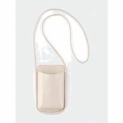 Shiraleah Charlotte Phone Cross-Body, Ivory Handbags