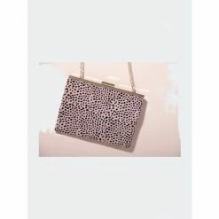 Shiraleah Harding Frame Clutch, Pink Handbags -Shiraleah Shop unnamed file 992