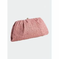 Shiraleah Romina Clutch, Pink Handbags